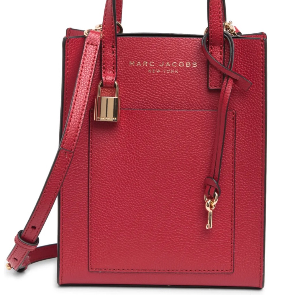 Marc Jacobs leather micro tote- brand new